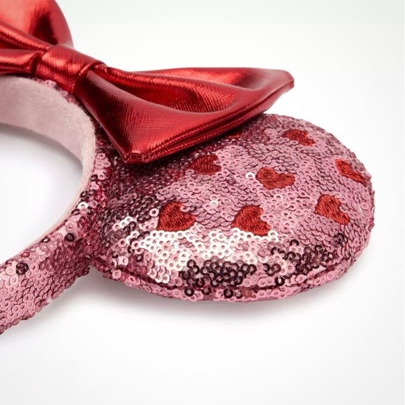 New Disney Parks Valentine’s Day Minnie Mouse Ears - Picture 3 of 4